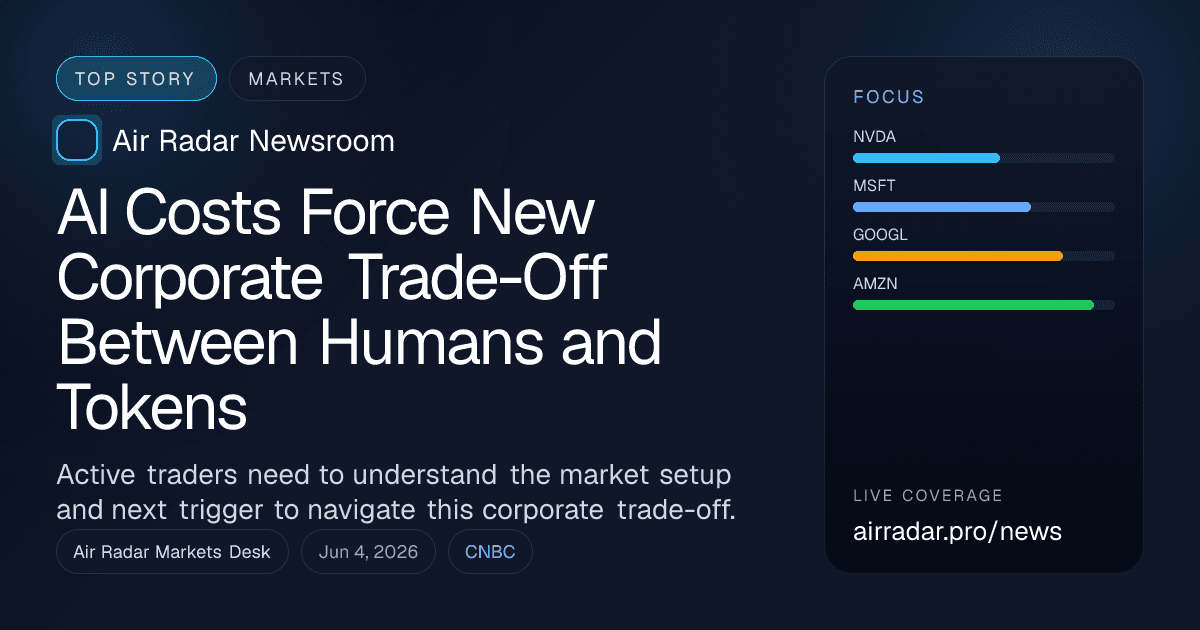 AI Costs Force New Corporate Trade-Off Between Humans and Tokens