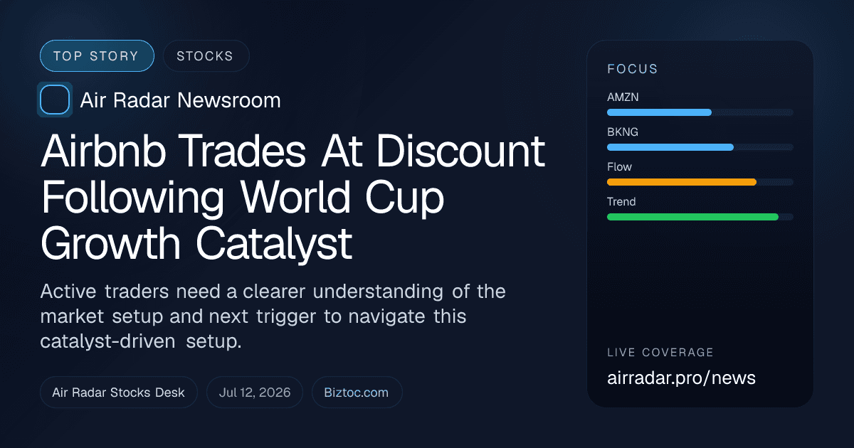 Airbnb Trades At Discount Following World Cup Growth Catalyst