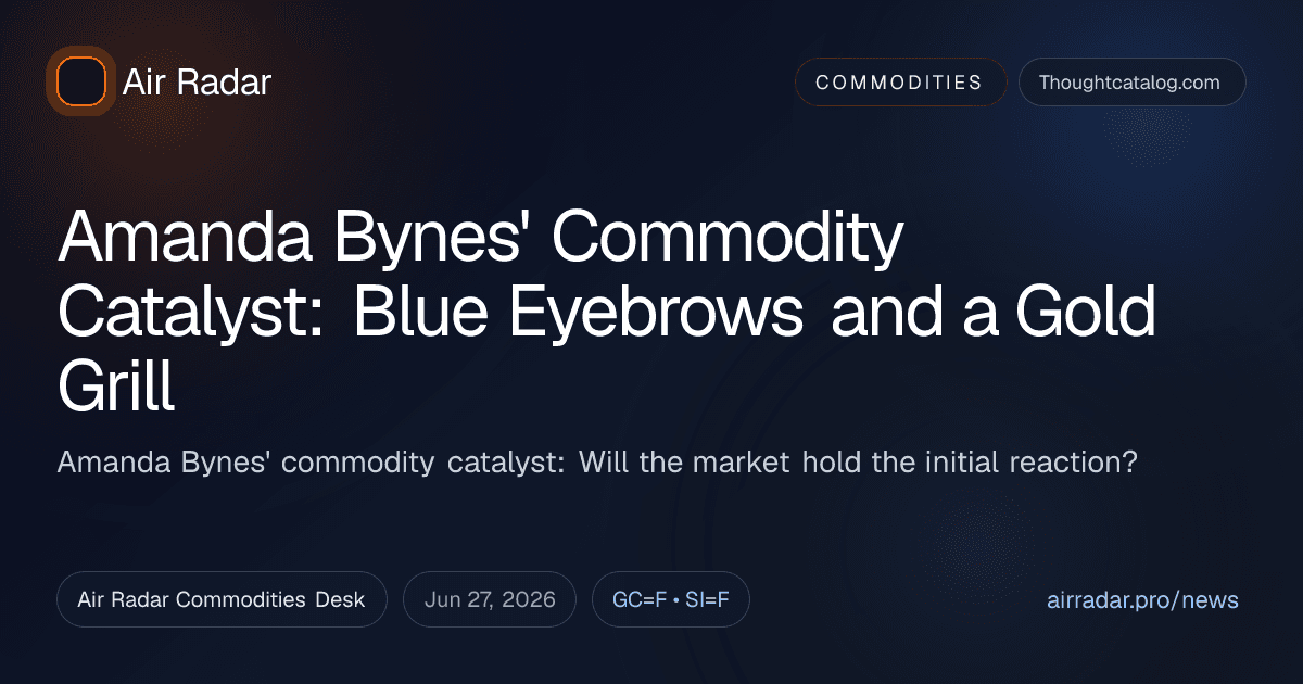 Amanda Bynes' Commodity Catalyst: Blue Eyebrows and a Gold Grill