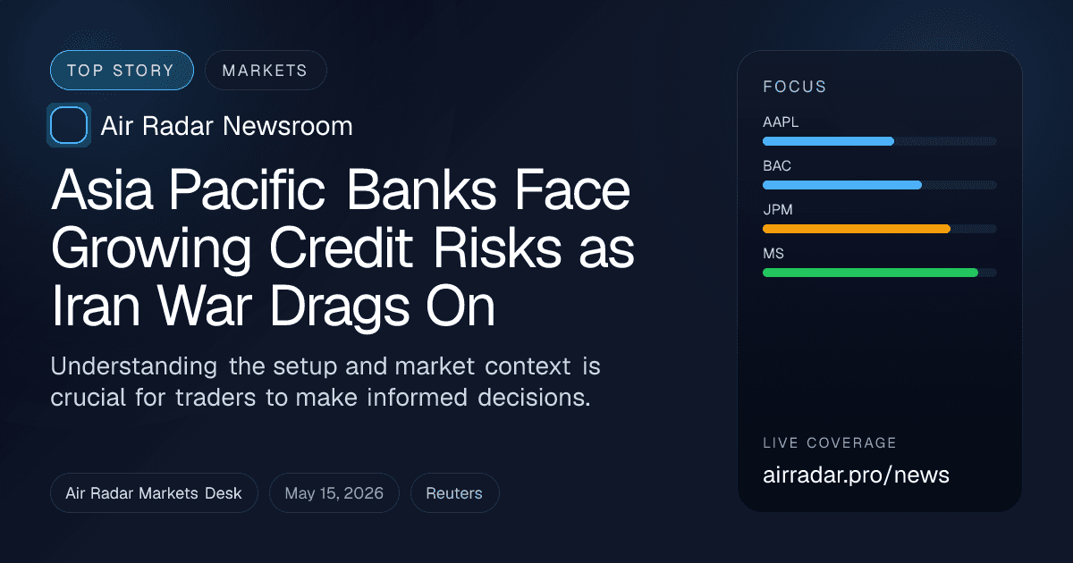 Asia Pacific Banks Face Growing Credit Risks as Iran War Drags On