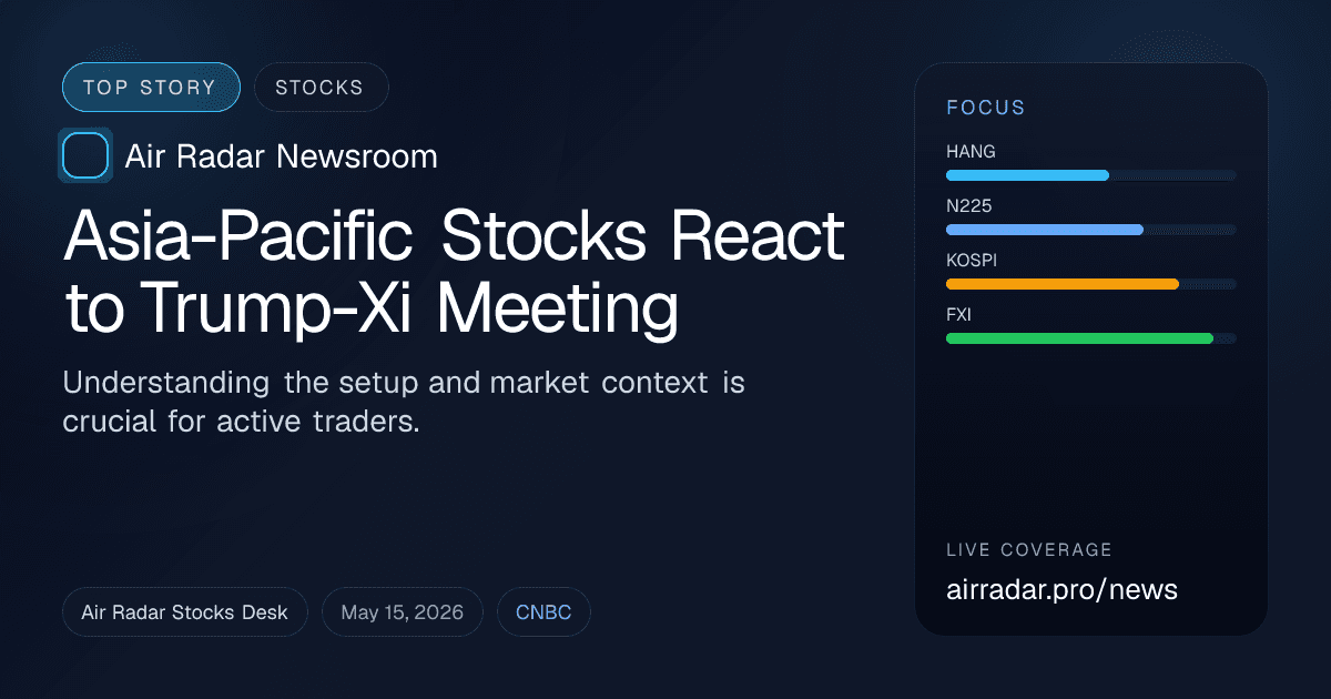 Asia-Pacific Stocks React to Trump-Xi Meeting