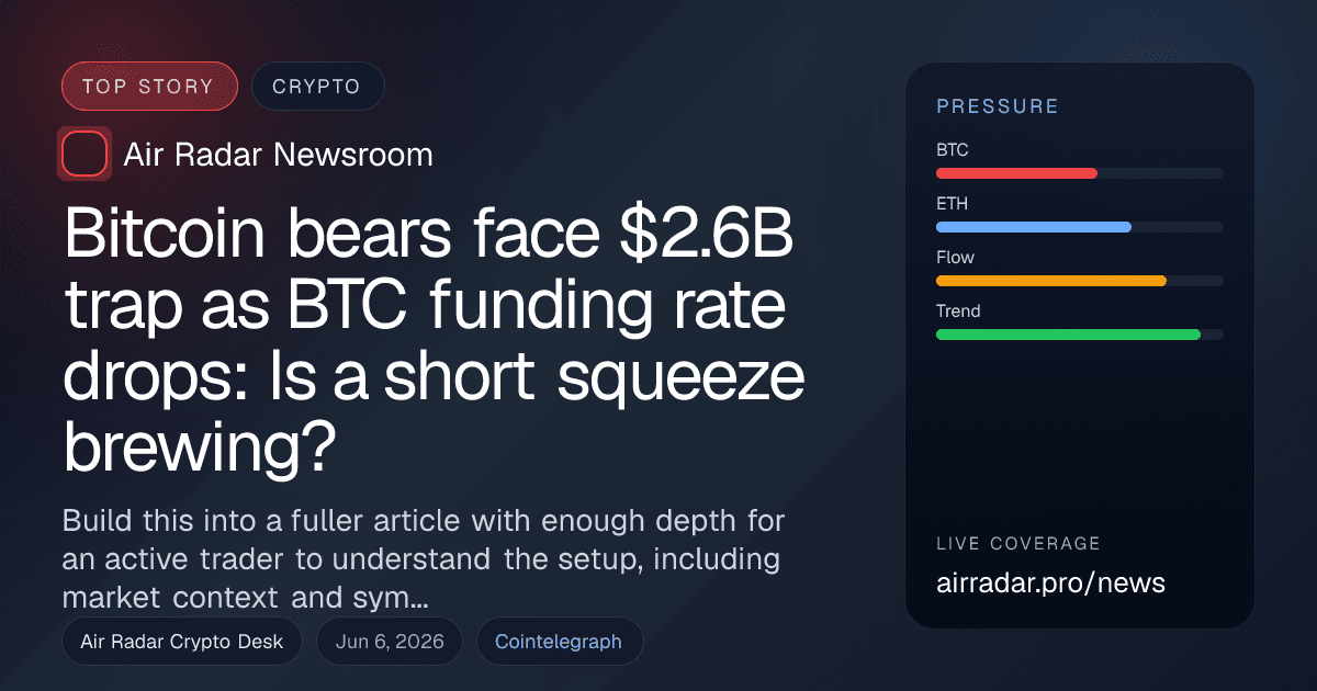 Bitcoin bears face $2.6B trap as BTC funding rate drops: Is a short squeeze brewing?