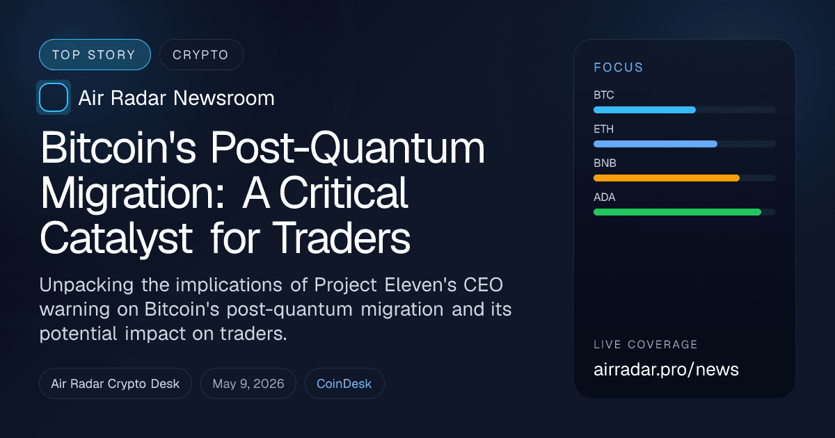 Bitcoin's Post-Quantum Migration: A Critical Catalyst for Traders