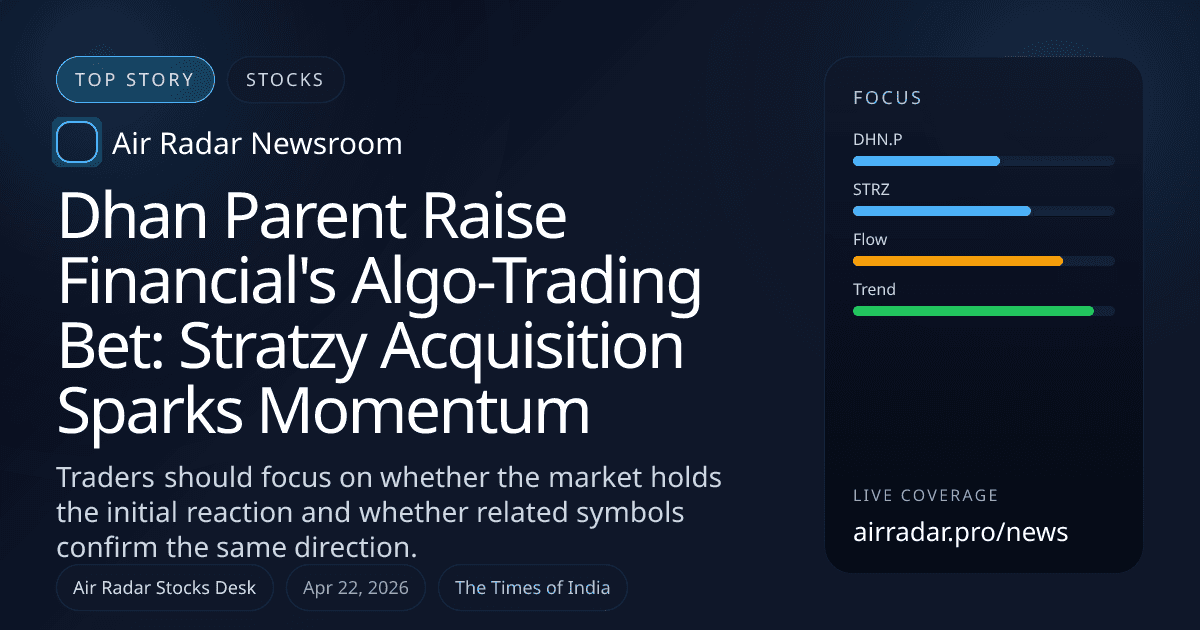 Dhan Parent Raise Financial's Algo-Trading Bet: Stratzy Acquisition Sparks Momentum