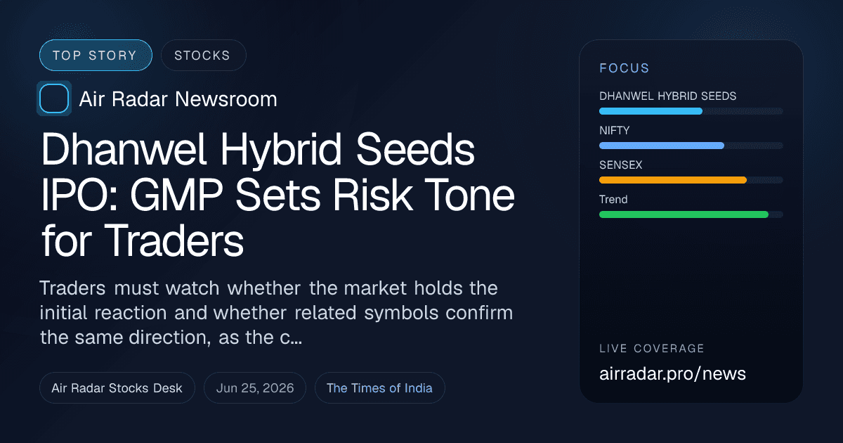 Dhanwel Hybrid Seeds IPO: GMP Sets Risk Tone for Traders