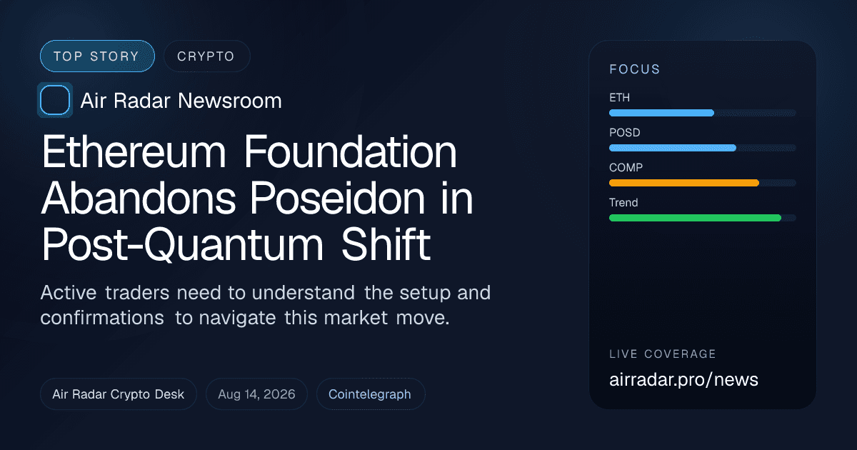 Ethereum Foundation Abandons Poseidon in Post-Quantum Shift