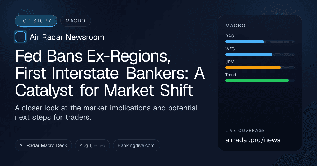 Fed Bans Ex-Regions, First Interstate Bankers: A Catalyst for Market Shift