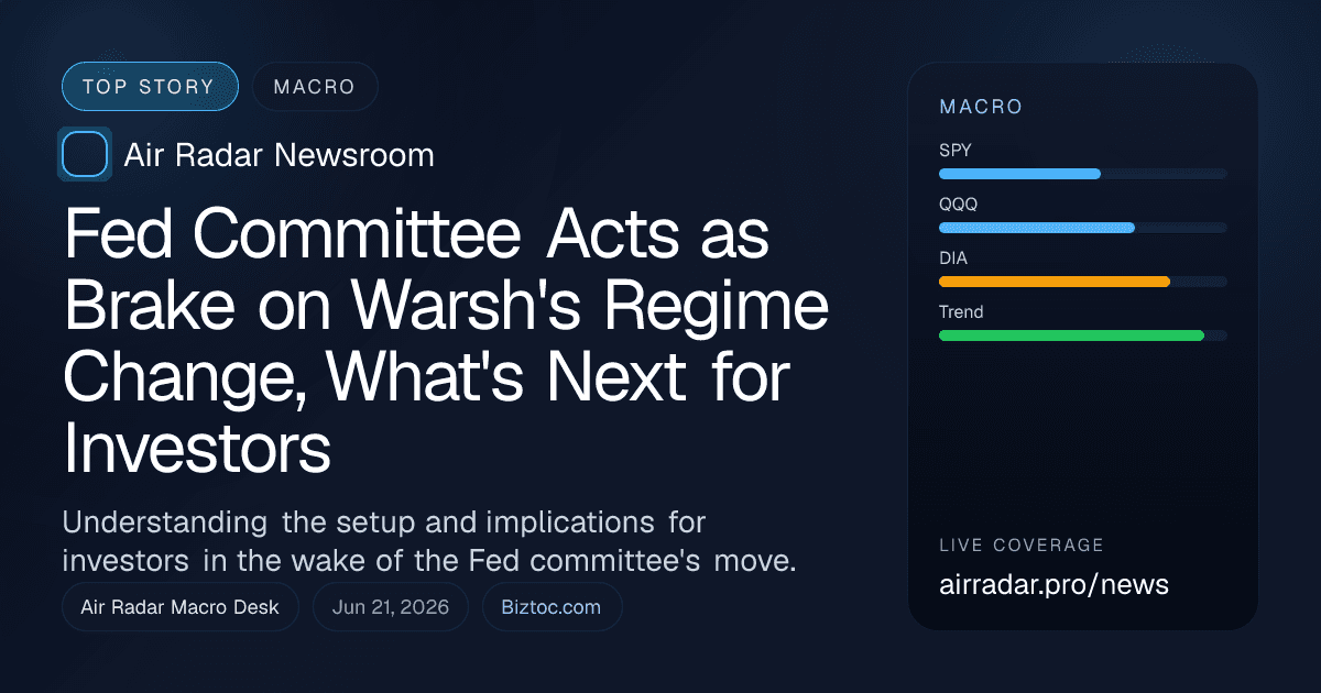 Fed Committee Acts as Brake on Warsh's Regime Change, What's Next for Investors
