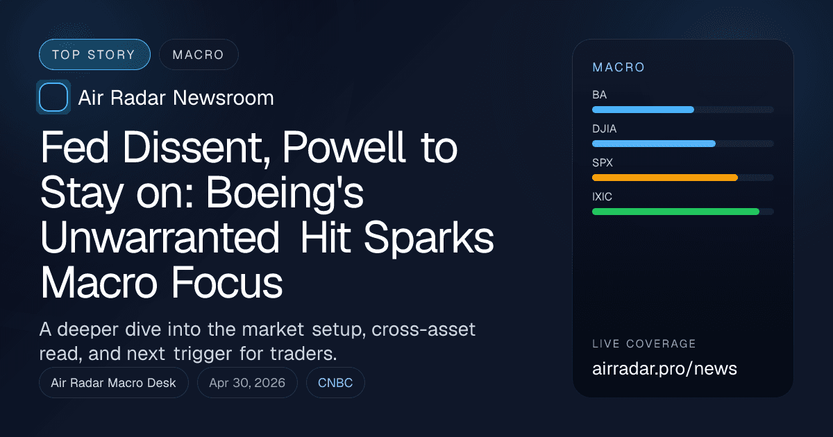 Fed Dissent, Powell to Stay on: Boeing's Unwarranted Hit Sparks Macro Focus