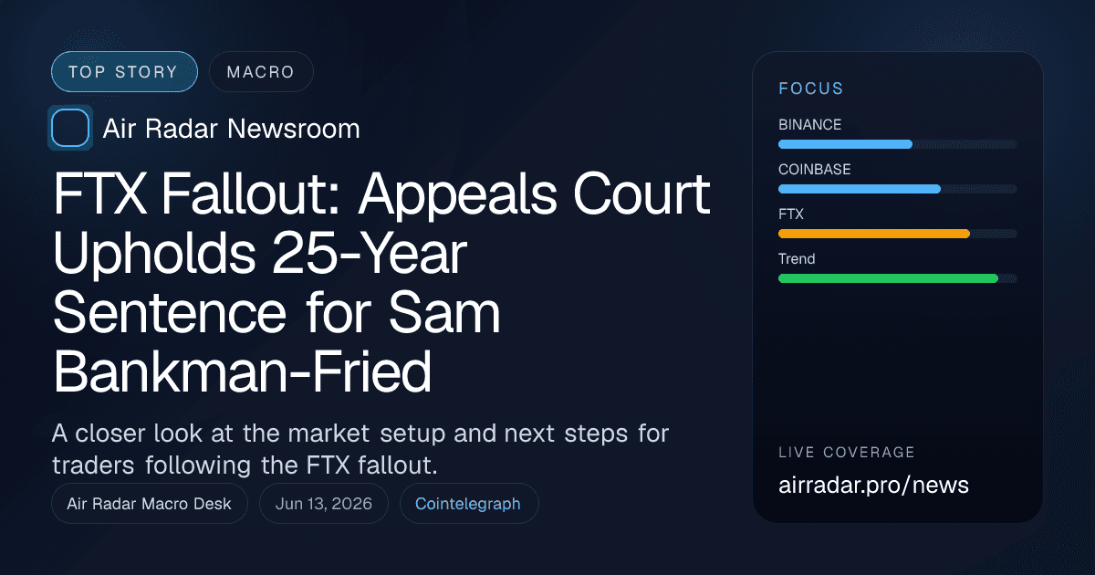 FTX Fallout: Appeals Court Upholds 25-Year Sentence for Sam Bankman-Fried