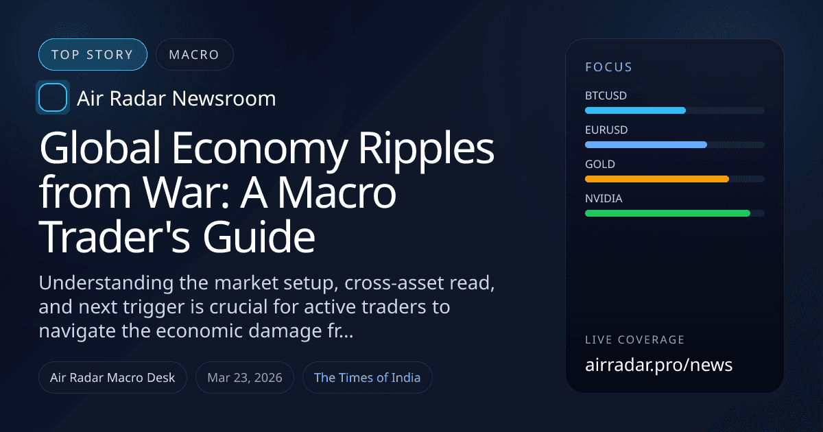 Global Economy Ripples from War: A Macro Trader's Guide