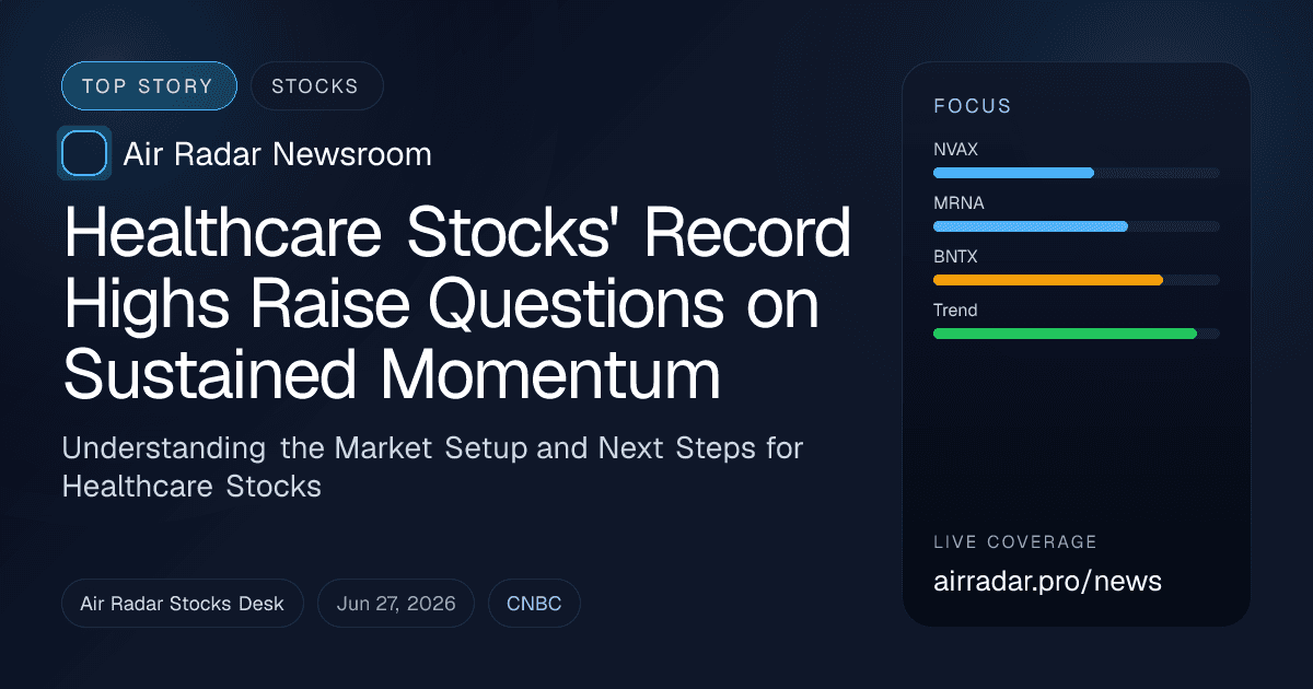 Healthcare Stocks' Record Highs Raise Questions on Sustained Momentum