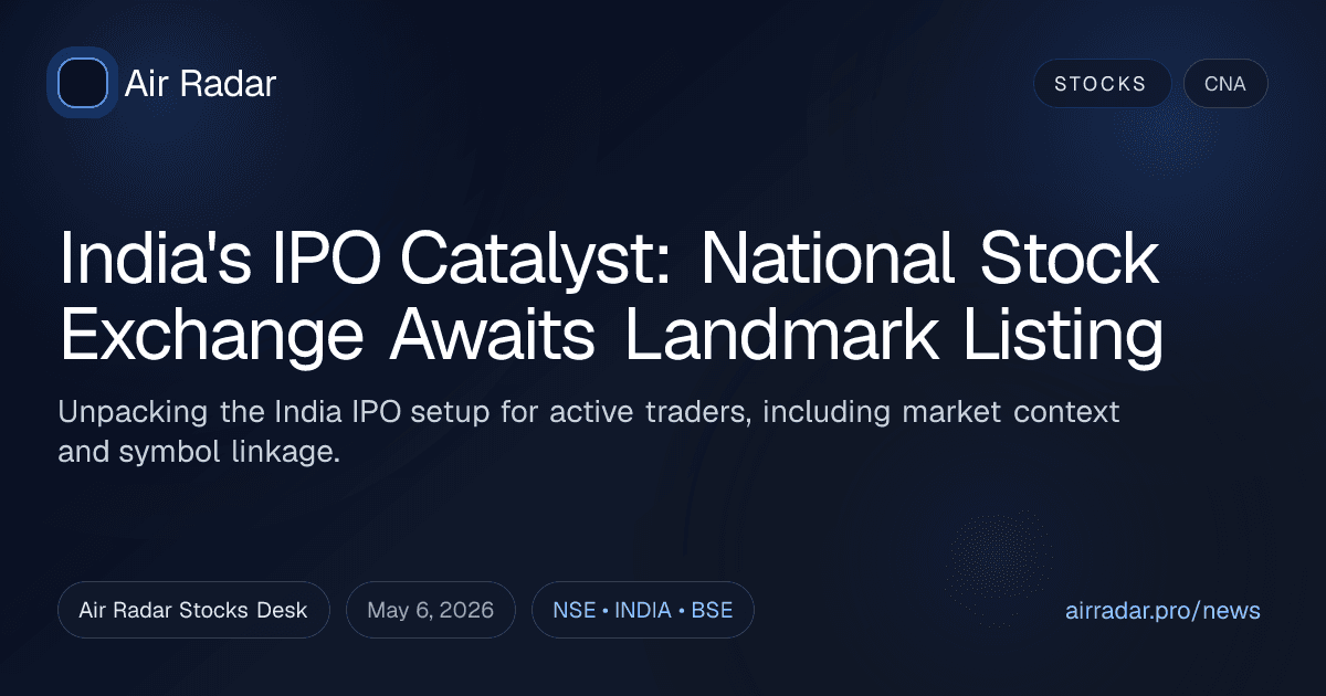 India's IPO Catalyst: National Stock Exchange Awaits Landmark Listing