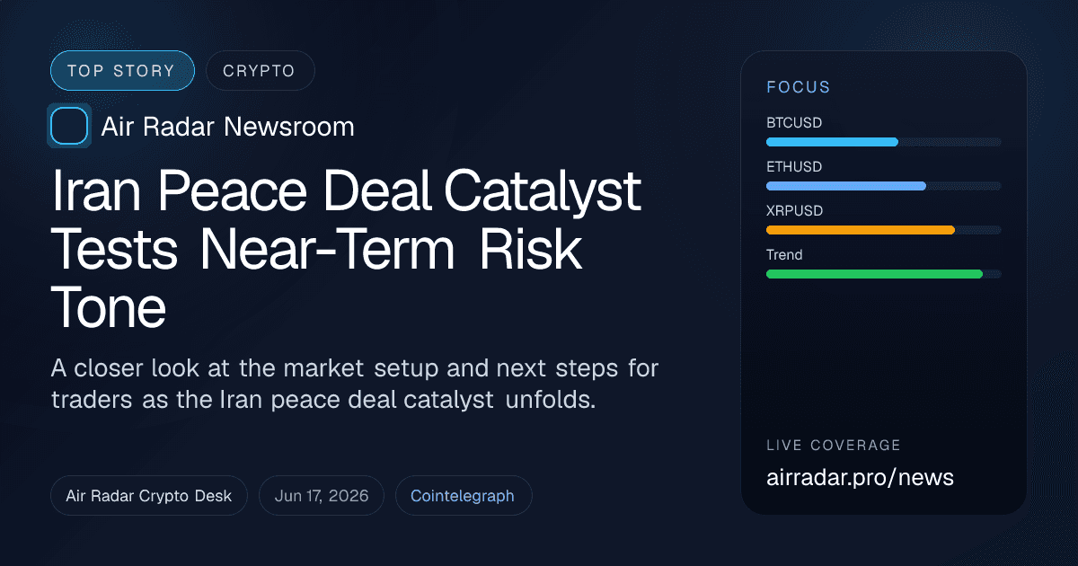 Iran Peace Deal Catalyst Tests Near-Term Risk Tone