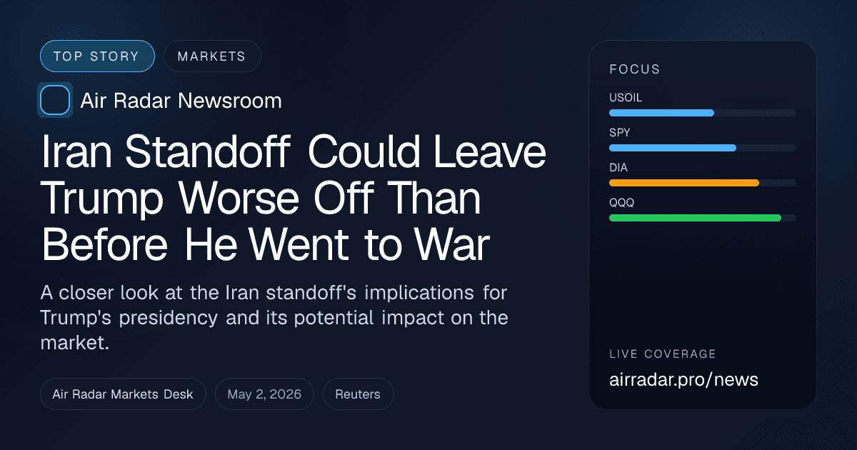 Iran Standoff Could Leave Trump Worse Off Than Before He Went to War