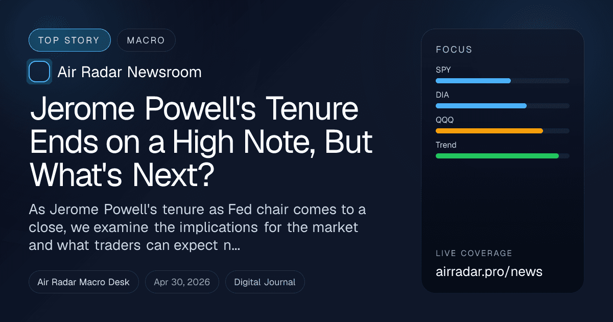 Jerome Powell's Tenure Ends on a High Note, But What's Next?