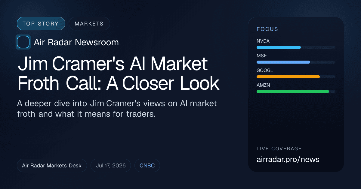 Jim Cramer's AI Market Froth Call: A Closer Look