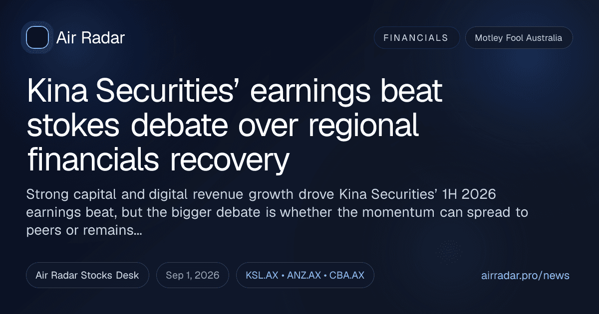 Kina Securities’ earnings beat stokes debate over regional financials recovery