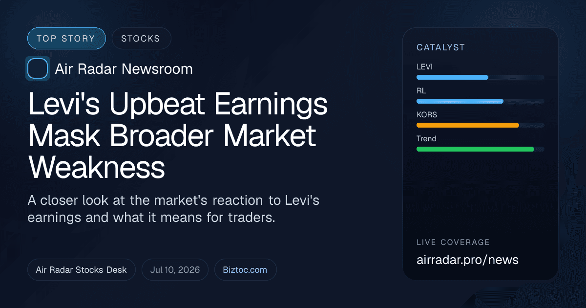 Levi's Upbeat Earnings Mask Broader Market Weakness