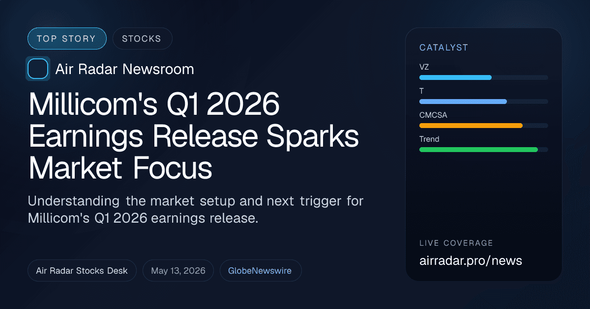 Millicom's Q1 2026 Earnings Release Sparks Market Focus