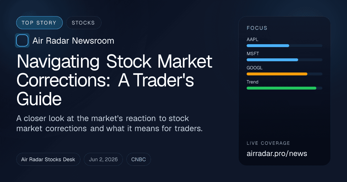 Navigating Stock Market Corrections: A Trader's Guide