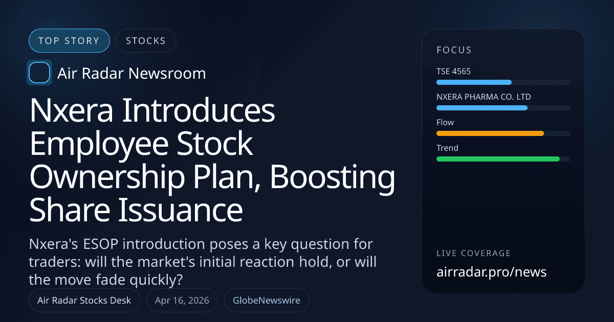 Nxera Introduces Employee Stock Ownership Plan, Boosting Share Issuance
