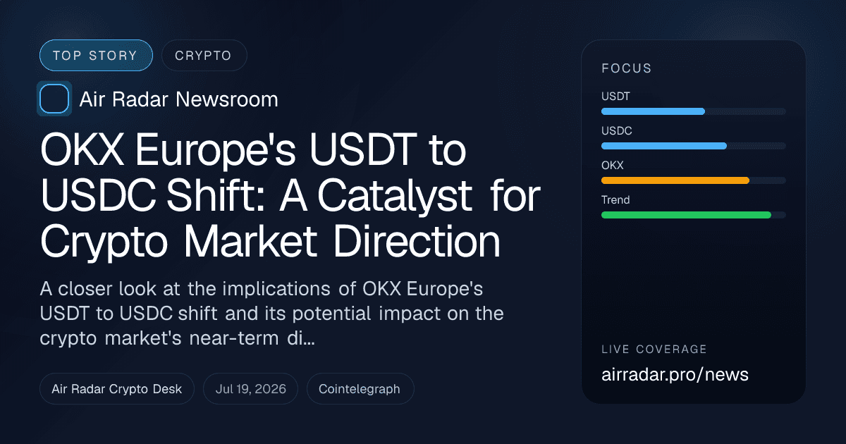 OKX Europe's USDT to USDC Shift: A Catalyst for Crypto Market Direction