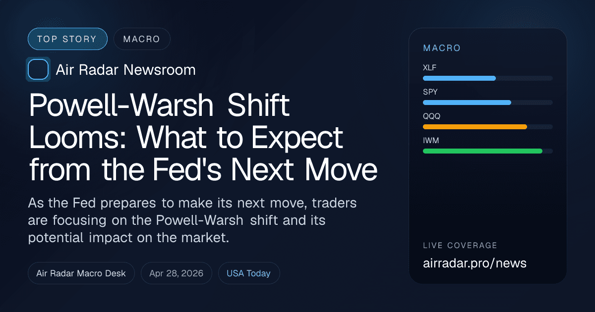 Powell-Warsh Shift Looms: What to Expect from the Fed's Next Move