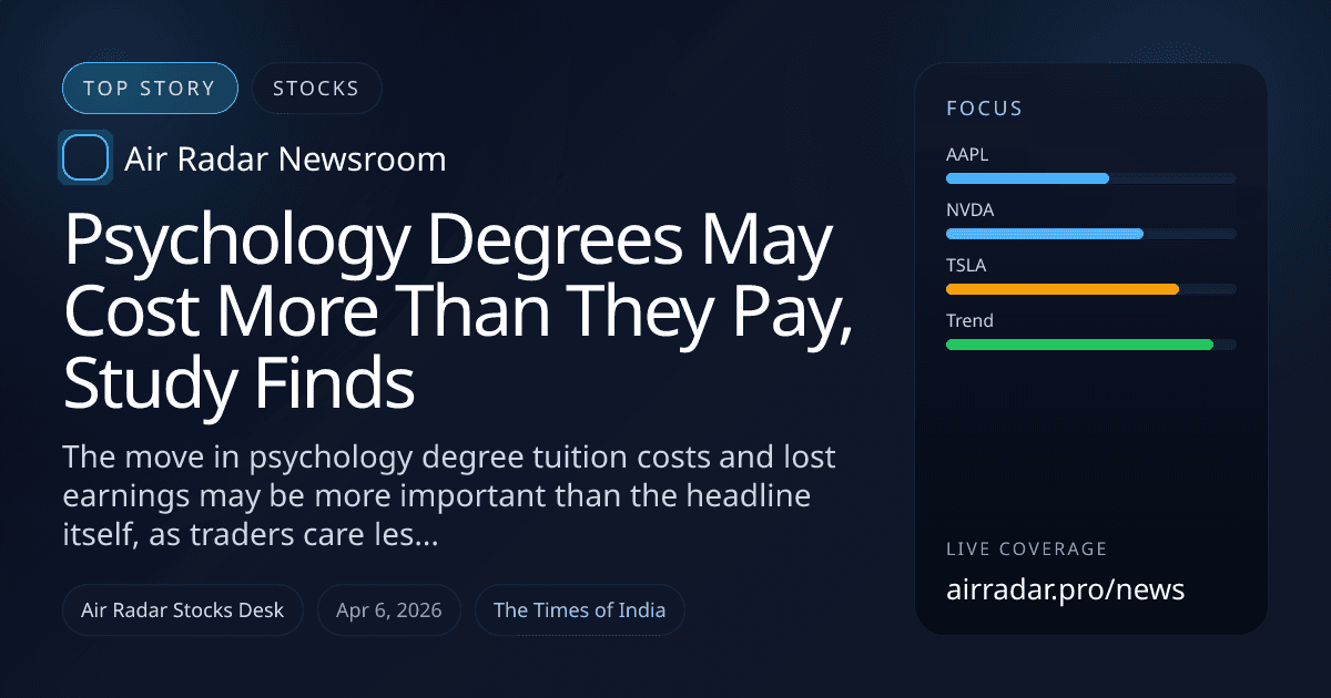 Psychology Degrees May Cost More Than They Pay, Study Finds