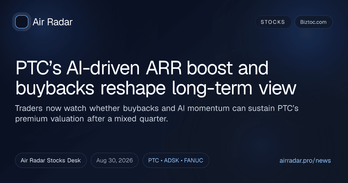 PTC’s AI-driven ARR boost and buybacks reshape long-term view
