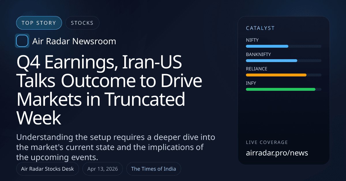 Q4 Earnings, Iran-US Talks Outcome to Drive Markets in Truncated Week
