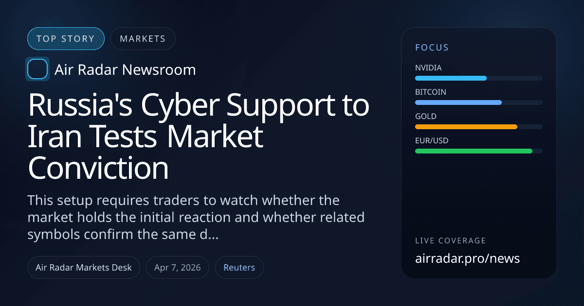 Russia's Cyber Support to Iran Tests Market Conviction