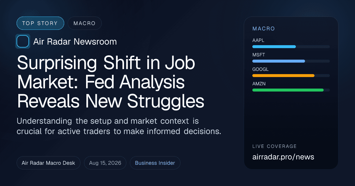 Surprising Shift in Job Market: Fed Analysis Reveals New Struggles