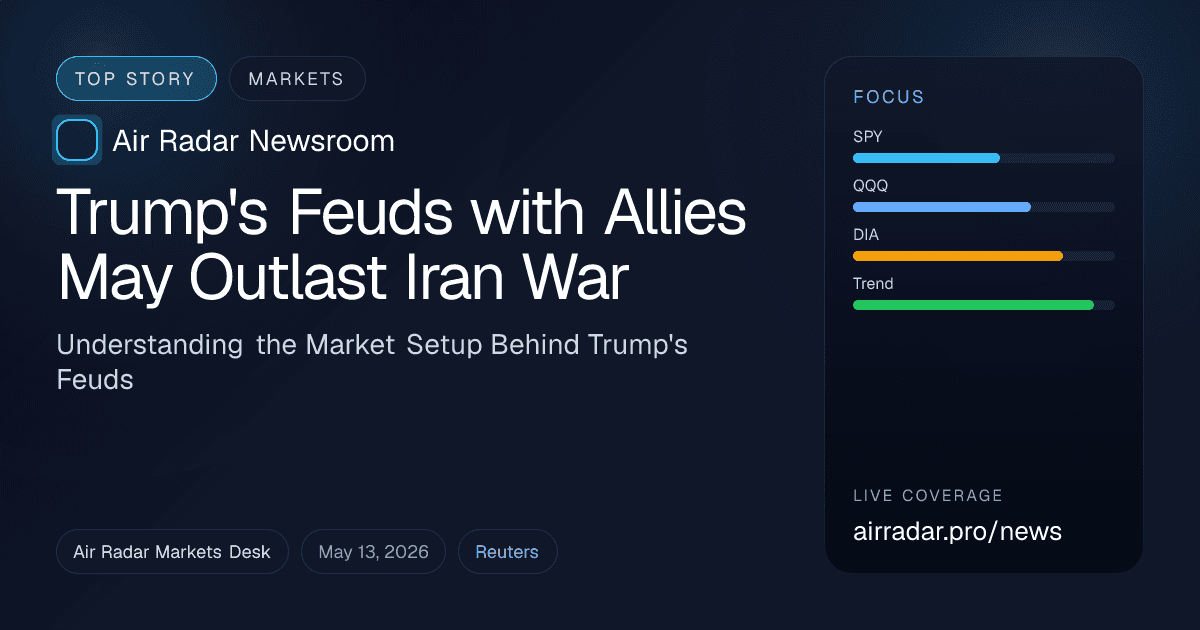 Trump's Feuds with Allies May Outlast Iran War