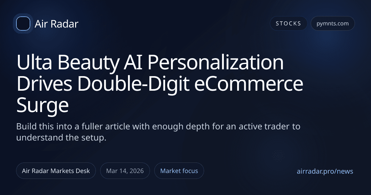 Ulta Beauty AI Personalization Drives Double-Digit eCommerce Surge