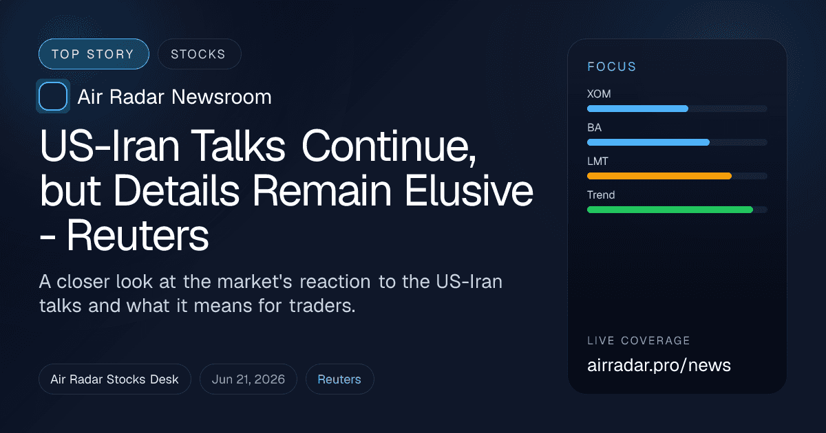 US-Iran Talks Continue, but Details Remain Elusive - Reuters