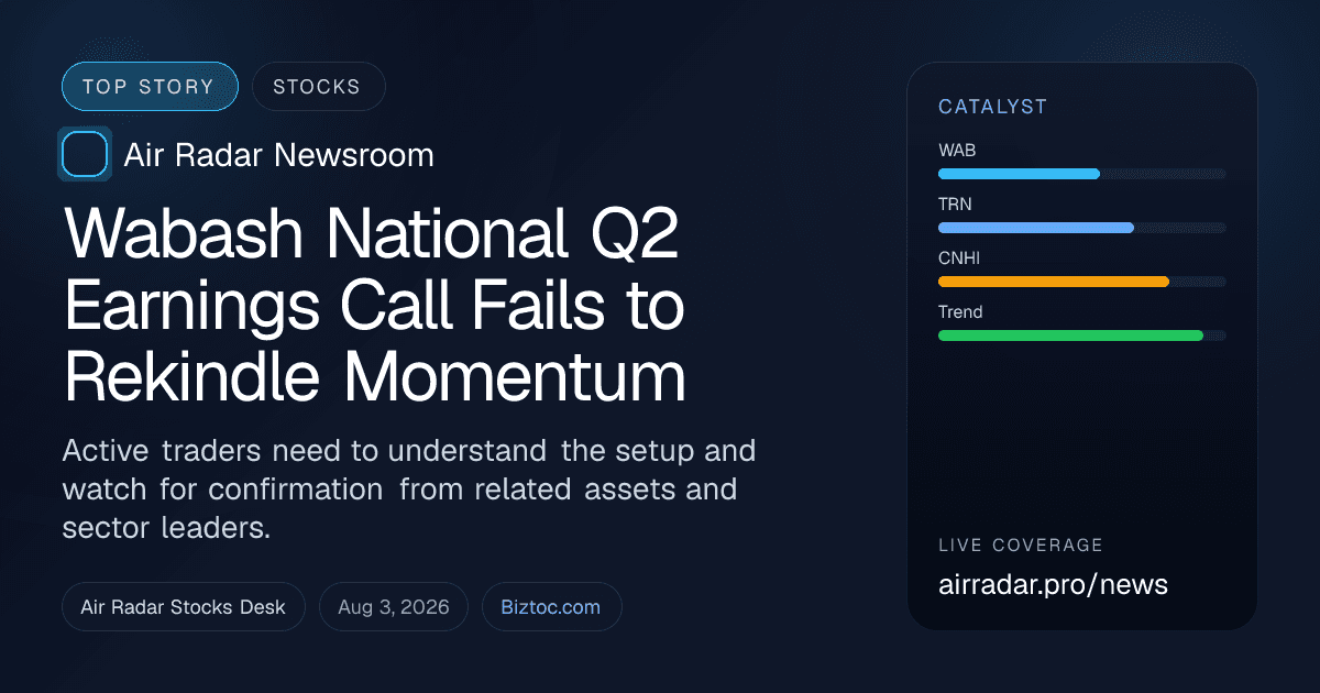 Wabash National Q2 Earnings Call Fails to Rekindle Momentum