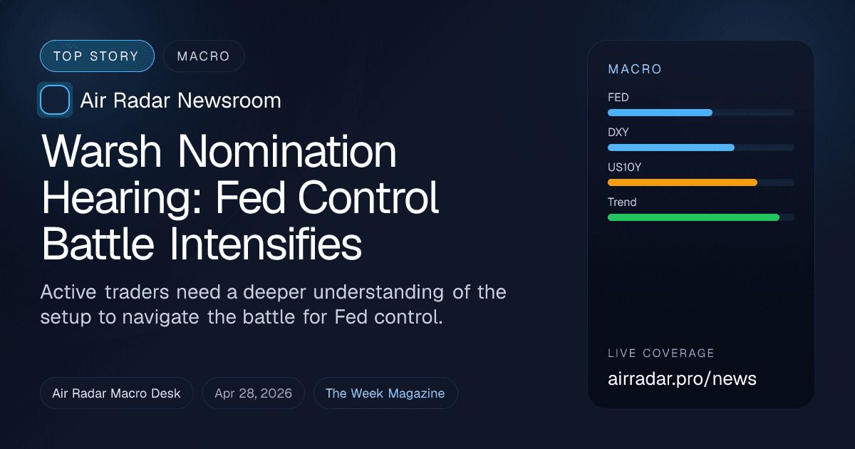Warsh Nomination Hearing: Fed Control Battle Intensifies