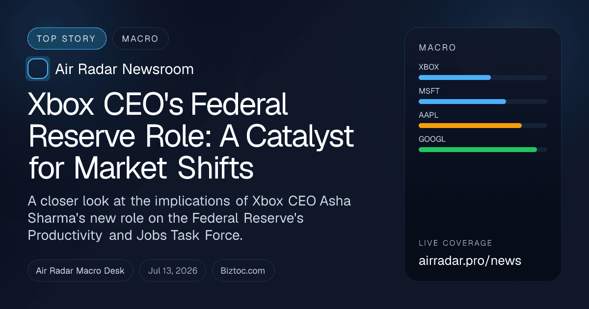 Xbox CEO's Federal Reserve Role: A Catalyst for Market Shifts